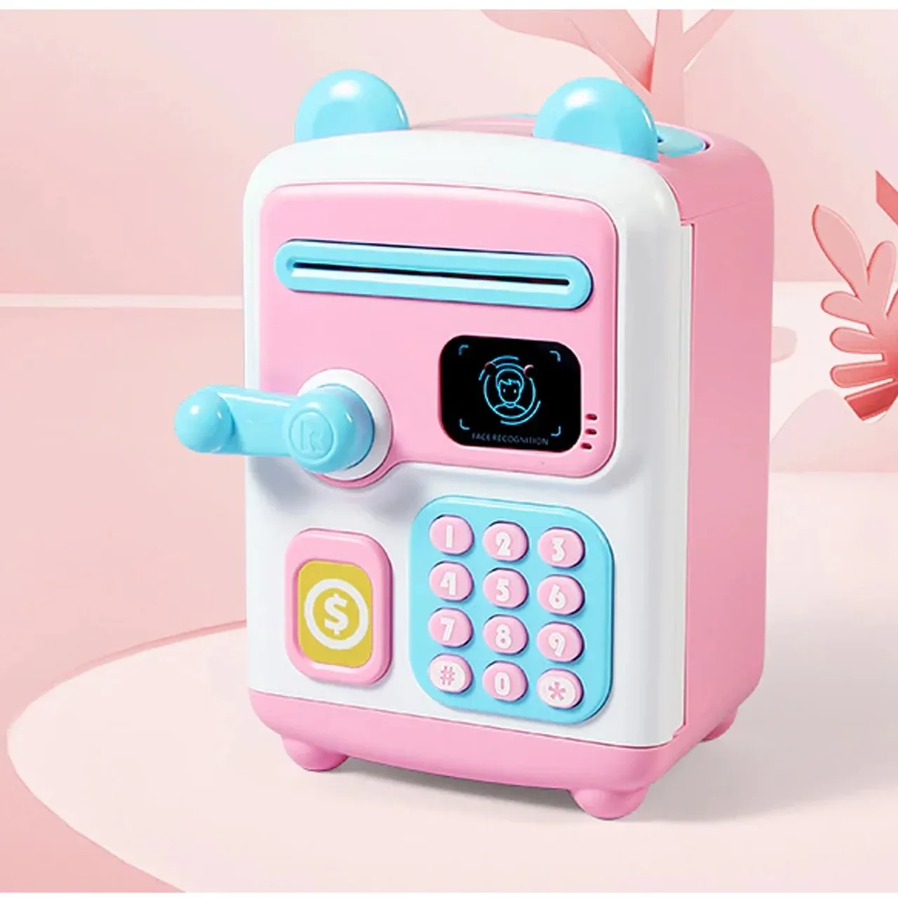 Електронна скарбничка-сейф з кодовим замком Face Recognition Money BOX