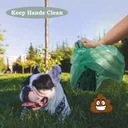 Фото 6 — Набор для собак Pet Toilet 3в1: поводок с контейнером, совком и одноразовыми пакетами