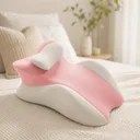 Фото 1 — Ортопедическая подушка Relax Pillow pillow-06, клиновидная, из полиэстера, розовая