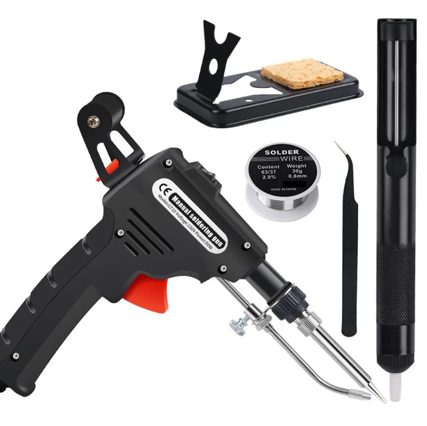 Паяльник з вимикачем живлення та внутрішнім нагріванням