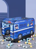Фото 2 — Дитячий ігровий намет TK Group TENT «Поліцейський автобус», 110х70х70 см, синій, у сумці