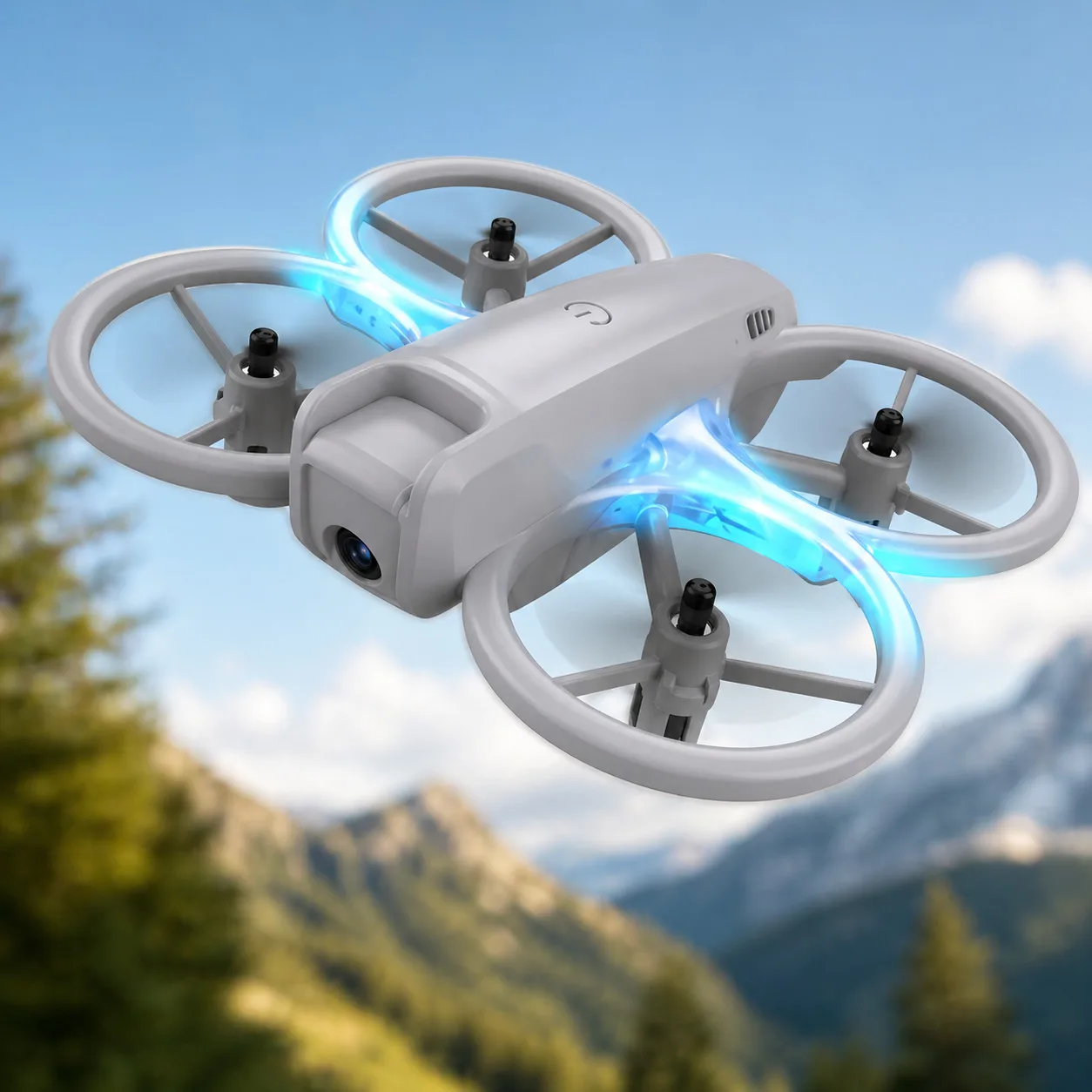Квадрокоптер з камерою CZ 39, Wi-Fi FPV, LED, 360°, з пультом