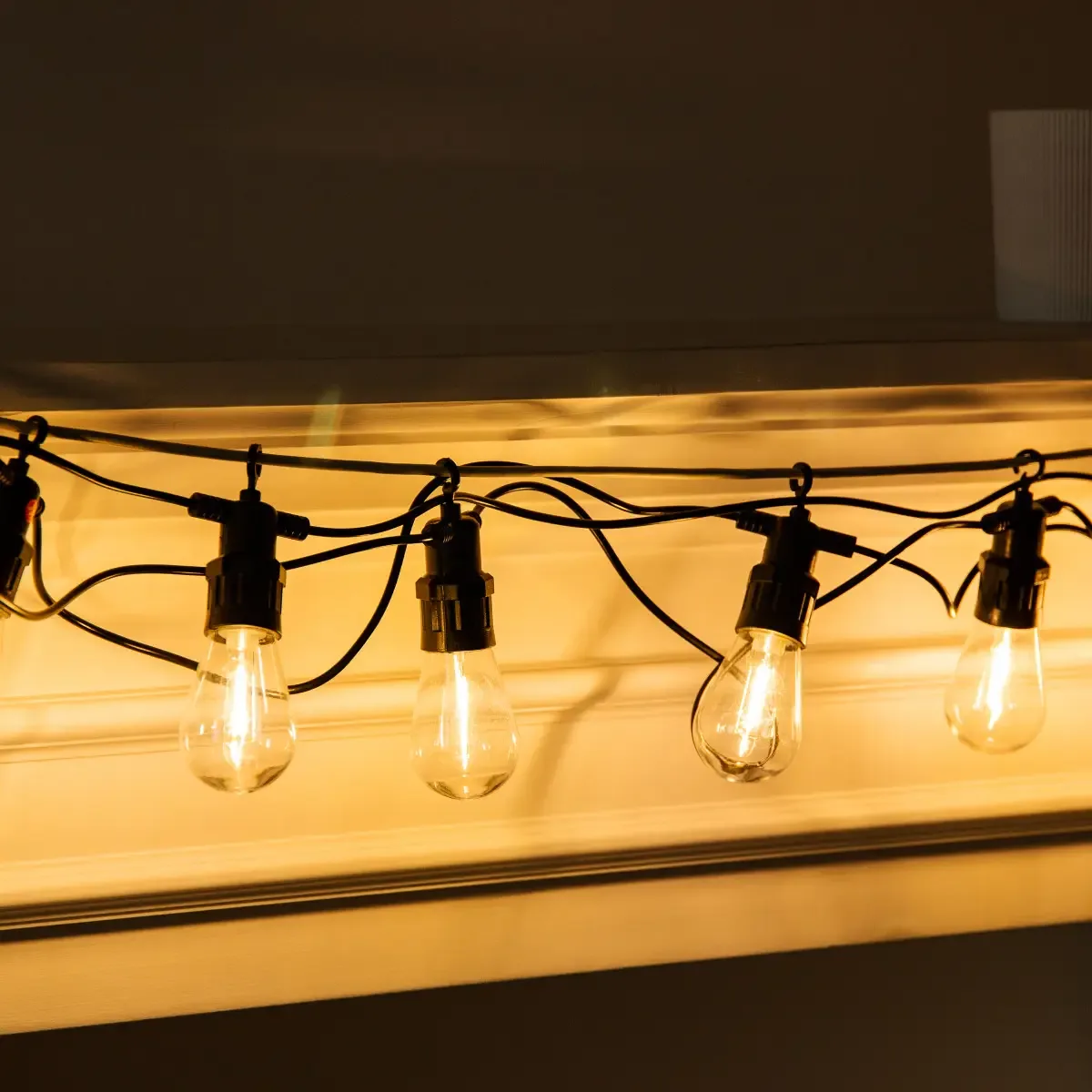 Світлодіодна гірлянда 10 м, 25 LED, статичний режим, живлення від мережі 220В