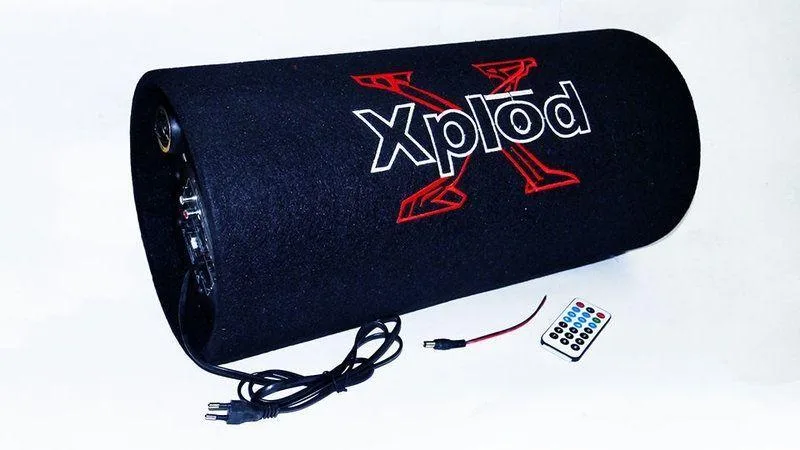 Сабвуфер-бочка активний Xplod T-010, 10 дюймів, Bluetooth, 1000W