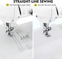 Фото 4 — Міні швейна машинка Sewing Machine 202A з педаллю / Швейна машинка FHSM 202 A з дошкою від мережі та батарейок