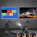 Фото 3 — Смарт-проектор HCS350 Pro AND HA-196, 36000 ігор, Wi-Fi 5G, Bluetooth, HDMI, Android 12, 2 геймпади