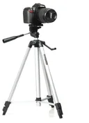 Фото 1 — Штатив алюмінієвий TRIPOD TF-330A, для камери або смартфона