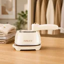 Photo 1 — Portable steam iron Haley with 180° rotating handle / Portable compact garment steamer 1000W