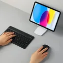 Фото 5 — Клавіатура для планшета з мишкою, бездротова Bluetooth, BT Combo, набір 2в1