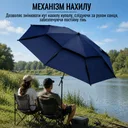 Photo 2 — Beach Garden Fishing Umbrella Outdoor Umbrella 2.4 m, Windproof Tilting, Reinforced