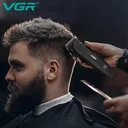 Фото 3 — Набір для стрижки волосся VGR V-640, машинка і тример з дисплеєм