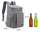 Photo 4 — Thermal backpack/cooler bag TMBOX-03, gray