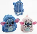 Фото 2 — Плюшевий рюкзак Стич Disney Fairy Stitch, дитячий, з вушками та мордочкою, рожевий