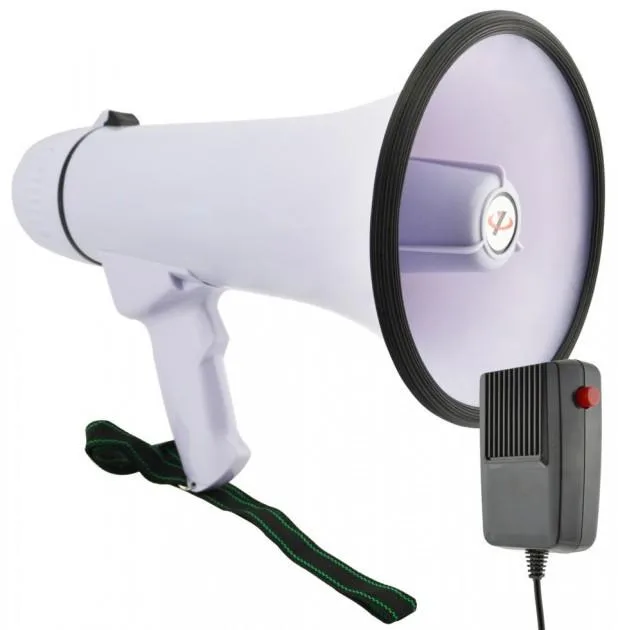 Рупорный громкоговоритель-мегафон UKC MEGAPHONE HW 20B