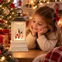 Фото 2 — Нічник новорічний-ліхтар XMAS WDL-24004A 21,5 см