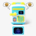 Фото 5 — Скарбничка-сейф електронна з кодовим замком Face Recognition Money Box