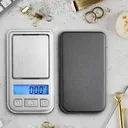 Photo 1 — Pocket Jewelry Scale with Protective Cover, 0.01 g – 200 g