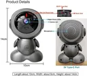 Фото 6 — Беспроводная Wi-Fi камера-видеоняня Q1 с поворотом 355°, датчиком движения и ночным режимом