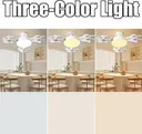 Фото 3 — Стельова LED люстра-вентилятор AY1055, 50 Вт