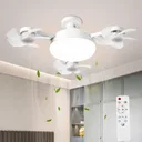 Фото 1 — Стельова LED люстра-вентилятор AY1055, 50 Вт