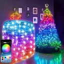Фото 1 — Светодиодная умная гирлянда Smart LED, 20 м, IP65, Bluetooth, USB
