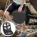 Photo 5 — Camping picnic set 10-in-1, stainless steel, in case, black, 10 pieces
