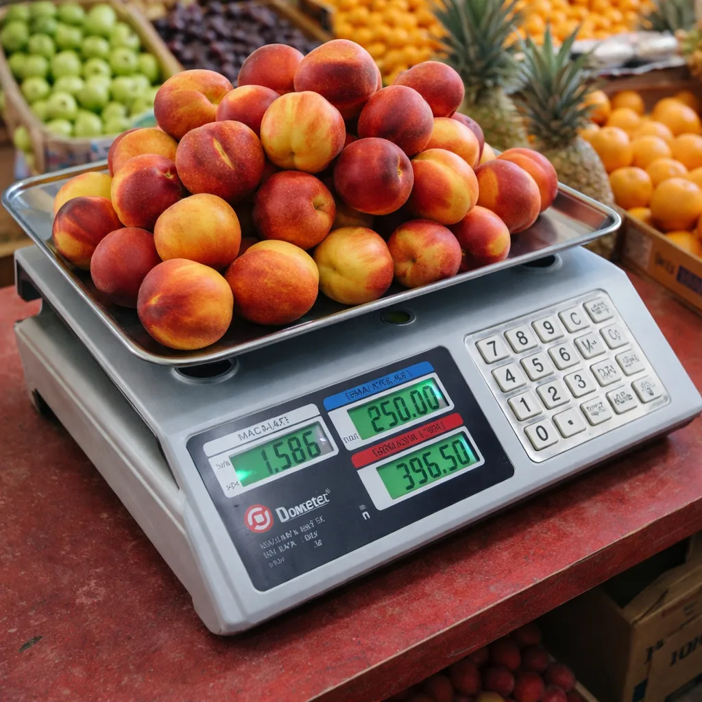 Ваги ACS CK 982S 50 кг/5 г металеві DOMOTEC