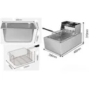 Фото 5 — Фритюрниця професійна Dotvix Electric Fryer D-803 електрична 2800W 6L