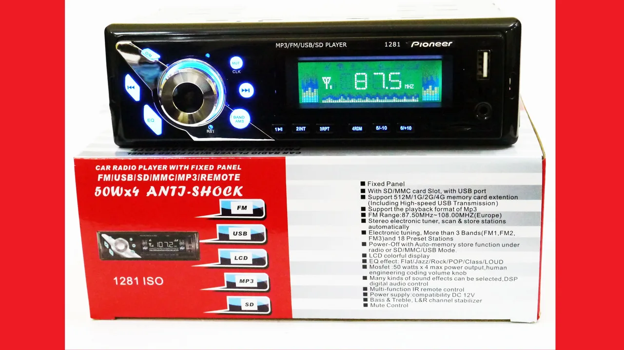 Автомагнітола Pioneer 1281