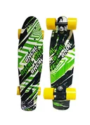 Фото 3 — Пенні борд скейтборд Penny Board Fish Skateboards 22" ABEC-7, з колесами, що світяться