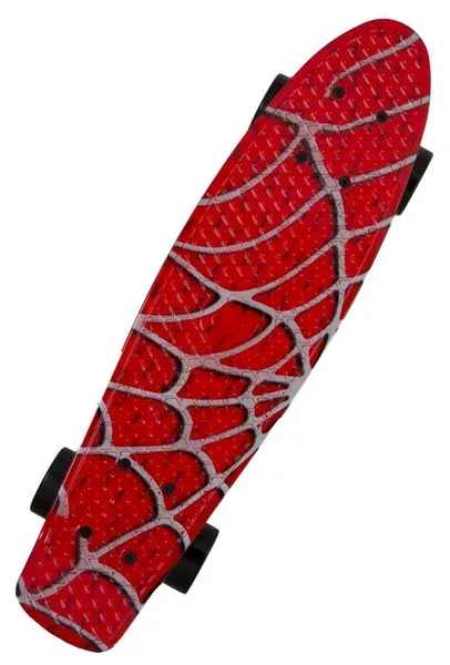 Пенні борд скейтборд Penny Board Fish Skateboards 22" ABEC-7, з колесами, що світяться