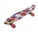 Фото 4 — Пенні борд скейтборд Penny Board Fish Skateboards 22" ABEC-7, з колесами, що світяться
