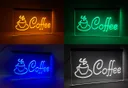 Фото 3 — Светодиодная вывеска Кофе Cofe