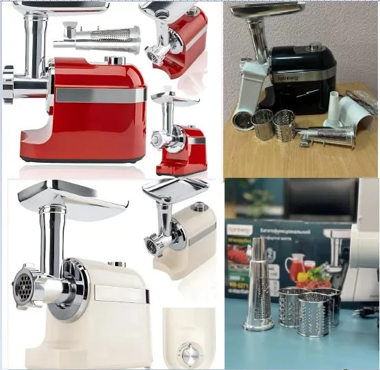 Meat grinder Rainberg RB-2270 3800W with reverse, shredding and sausage attachments