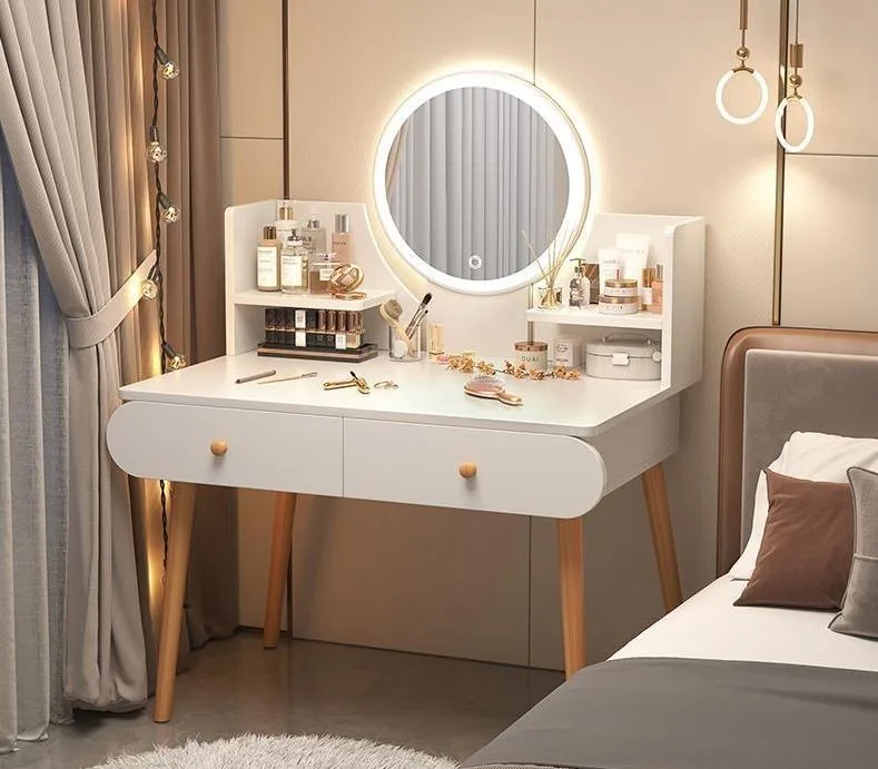 Стіл макіяжний TT801 з дзеркалом та ящиками