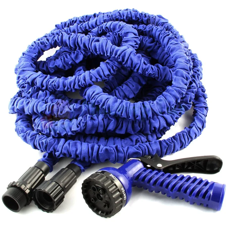 Шланг для поливу X HOSE 30 м з розпилювачем, синій