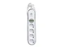 Фото 2 — Мережевий фільтр-подовжувач LDNIO SE4432, 4x220V + 4xUSB, 2 м