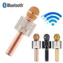 Фото 3 — Bluetooth мікрофон для караоке зі зміною голосу WSTER WS-858