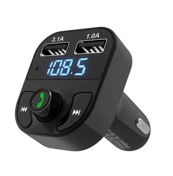 ФМ модулятор FM трансмітер CAR X8 з Bluetooth MP3 (X8)