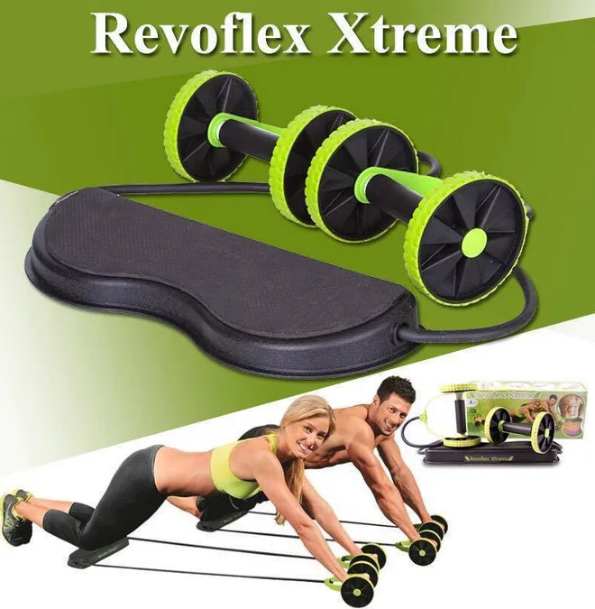 Тренажер роликовый Revoflex Xtreme для всего тела, 40 упражнений