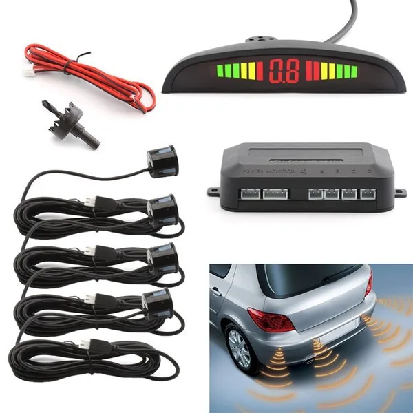 Парктронік Assistant Parking Sensor, 4 датчики, чорний
