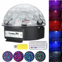 Photo 1 — Bluetooth Disco Ball Speaker with USB, Light Show, 2 Speakers and Remote