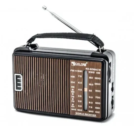 Радиоприемник Golon RX-608ACW AM/FM/TV/SW1-2, 5-волновой