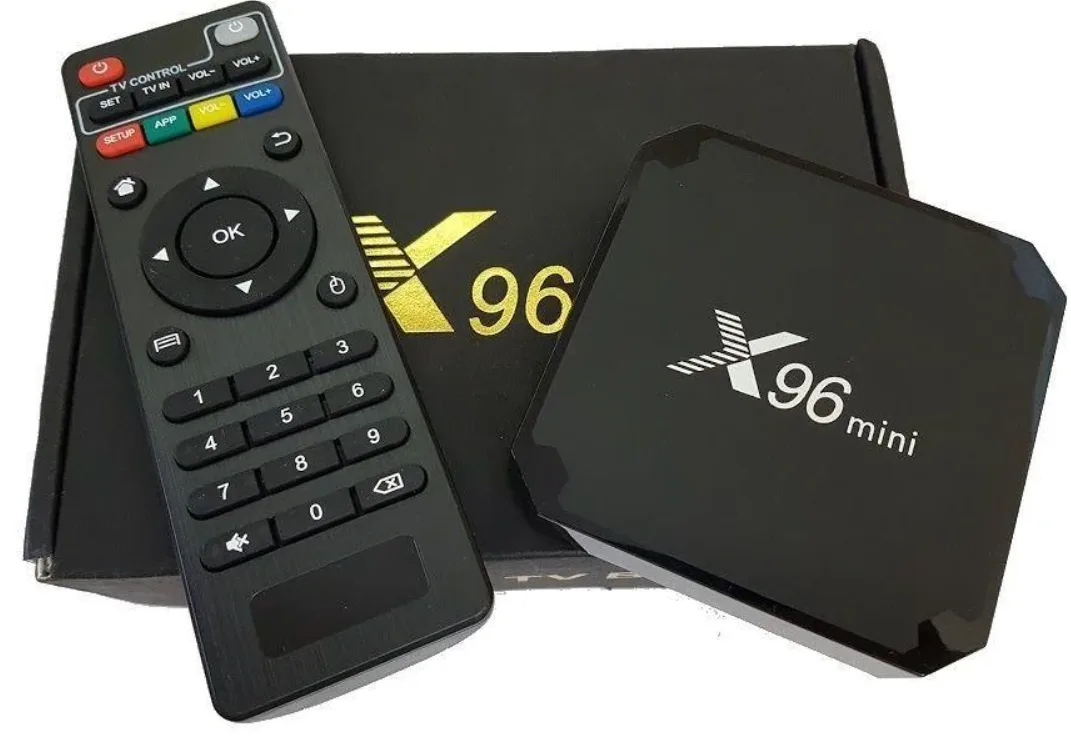 Смарт ТВ бокс X96 mini 2/16 Гб, 4-ядерный, Android 7.1.2, 4K, черный