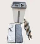 Photo 3 — Mop with Large Bucket Scratch Cleaning Mop, Folding Handle, Spin Wringer, 1 Microfiber Head