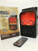 Фото 3 — Обігрівач портативний Flame Heater без пульта, 500 Вт