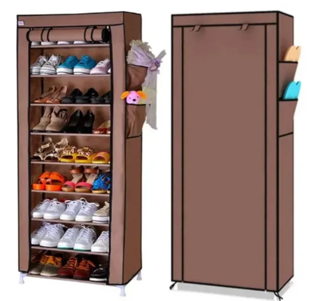 Стелаж для зберігання взуття тканинний Shoe Cabinet 160x60x30 см