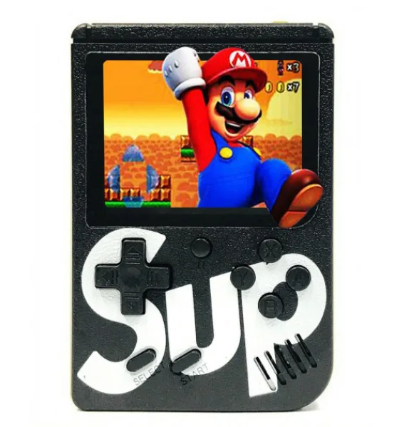 Ретро-приставка Sup консоль с цветным LCD-экраном, 8-bit, 400 игр, без джойстика