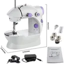 Фото 4 — Швейная мини машинка 4 в 1 Mini Sewing Machine SM201