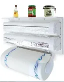 Фото 4 — Кухонний тримач Triple Paper Dispenser 3в1, для рушників, плівки і фольги